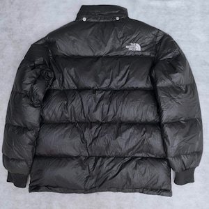The North Face Puffer Jacket Black Mens 700 Nuptse Size Medium Vintage ...