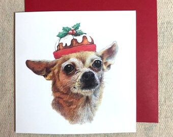 Chihuahua Christmas Card