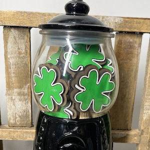 St Patrick&#39;s Decor, Shamrock Decor, Irisches Dekor, Holzschilder, Irische Schilder, St Patrick&#39;s Day Schilder, Tiered Tablett Dekor, Kaugummifüller