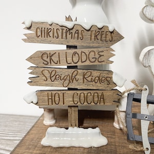 Decorazione del vassoio a livelli invernali, Segni invernali, Decorazione del vassoio a livelli natalizi, Decorazione del vassoio a livelli invernali neutri, Decorazione del vassoio a livelli neutri, Natale