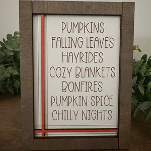 Fall Signs, Fall Decor, Fall Tiered Tray, Pumpkin Tiered Tray, Pumpkin Decor, Pumpkin Signs, Wall Signs, Wall Decor