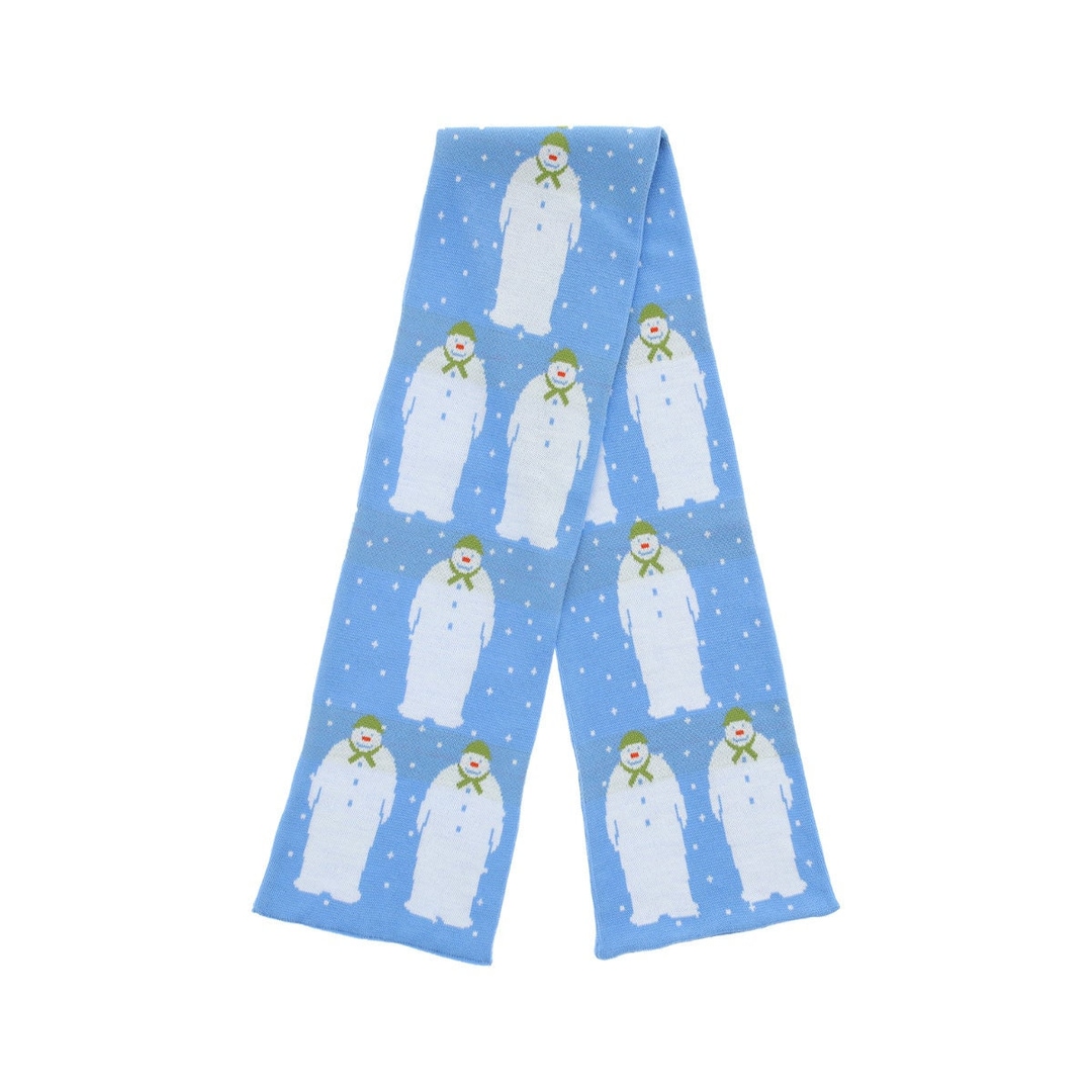 Raymond Briggs’ the Snowman Scarf David Bowie Snowman Scarf Vintage