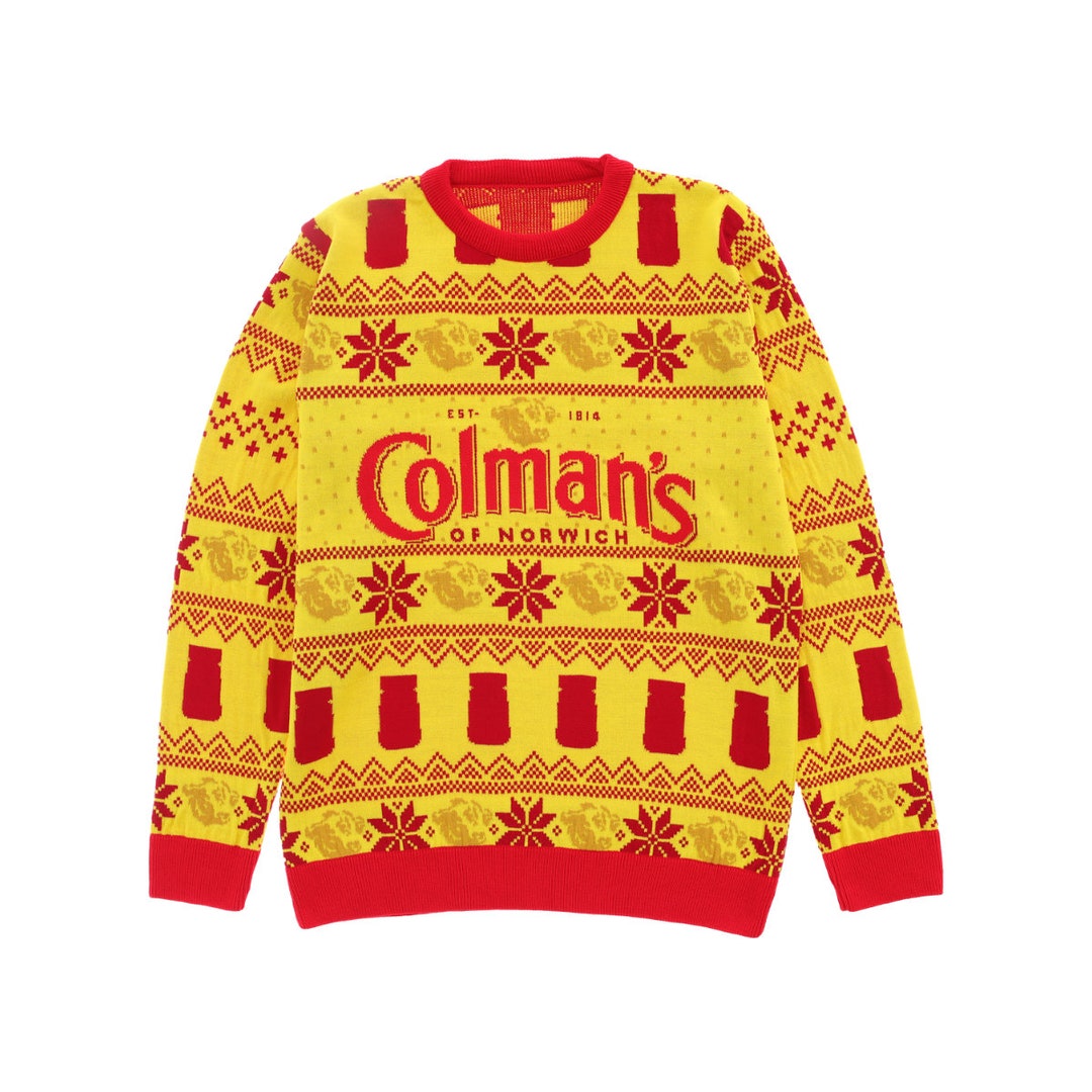 Colman's® Official Knitted Christmas Jumper Best Etsy UK