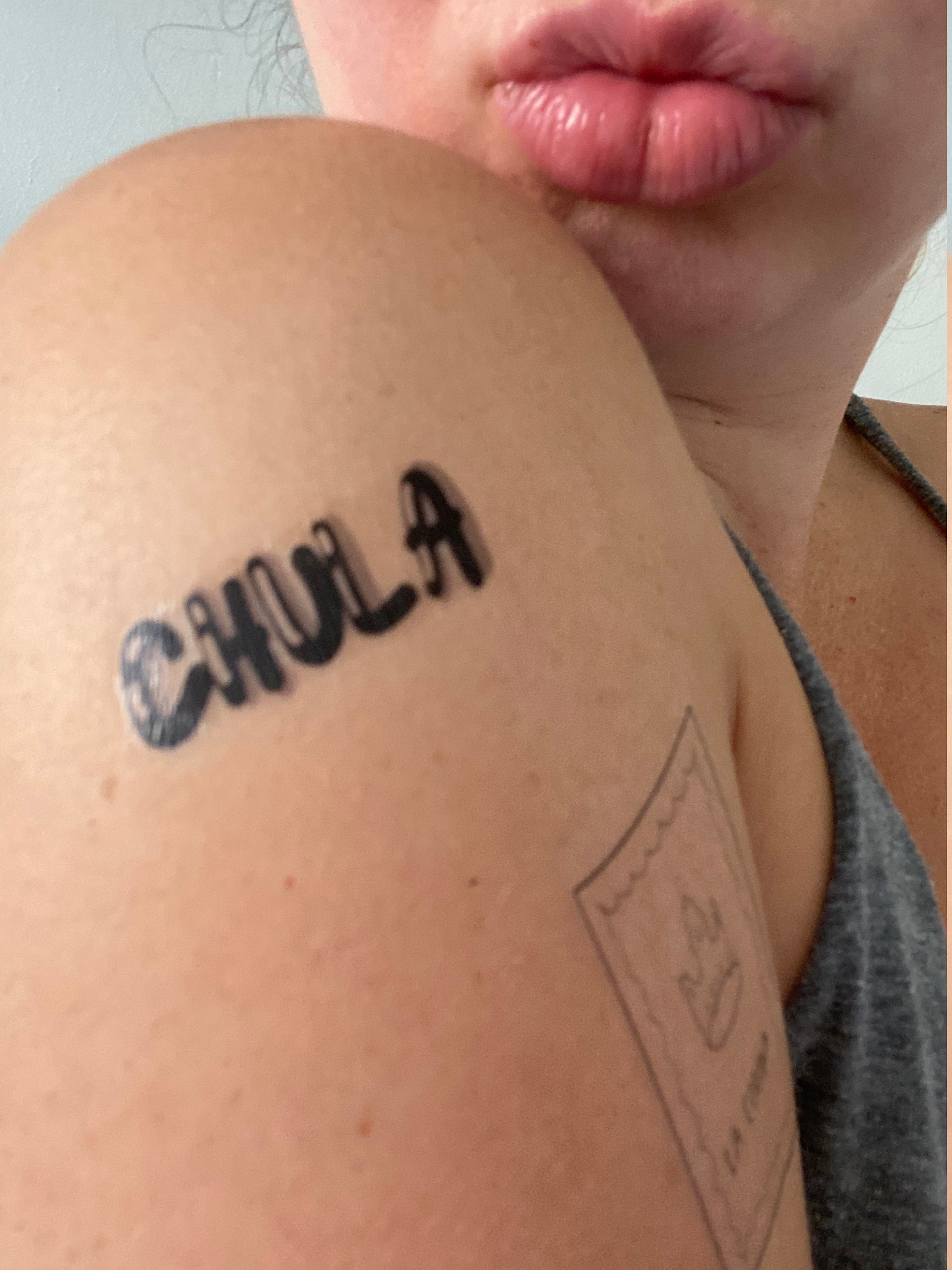 Temporary Tattoo Custom Neon sign tat / Temporary tattoo Custom Sign Tattoo Chula | Etsy