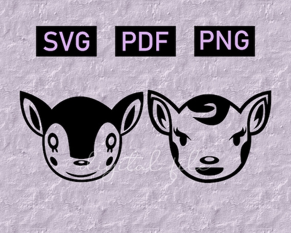 Download Fauna And Diana Animal Crossing Svg New Horizons Villager Etsy