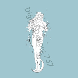 Birth of Venus Tattoo Design