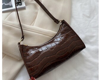 brown bolsauette shoulder bolsa