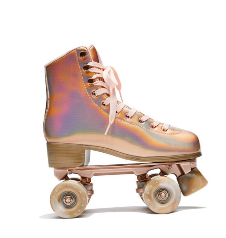 Impala Quad Roller Skates Marawa Rose Gold Etsy