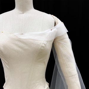 Elle Bodice Pattern Sizes 4-10 (Aurora Wedding Dress Inspired)- Downloadable PDF