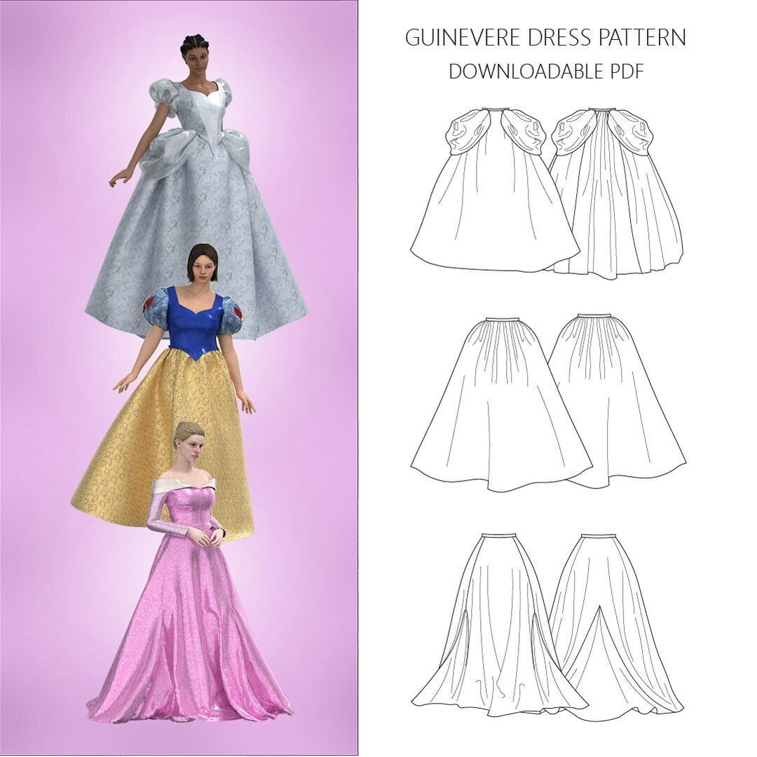 guinevere dress pattern