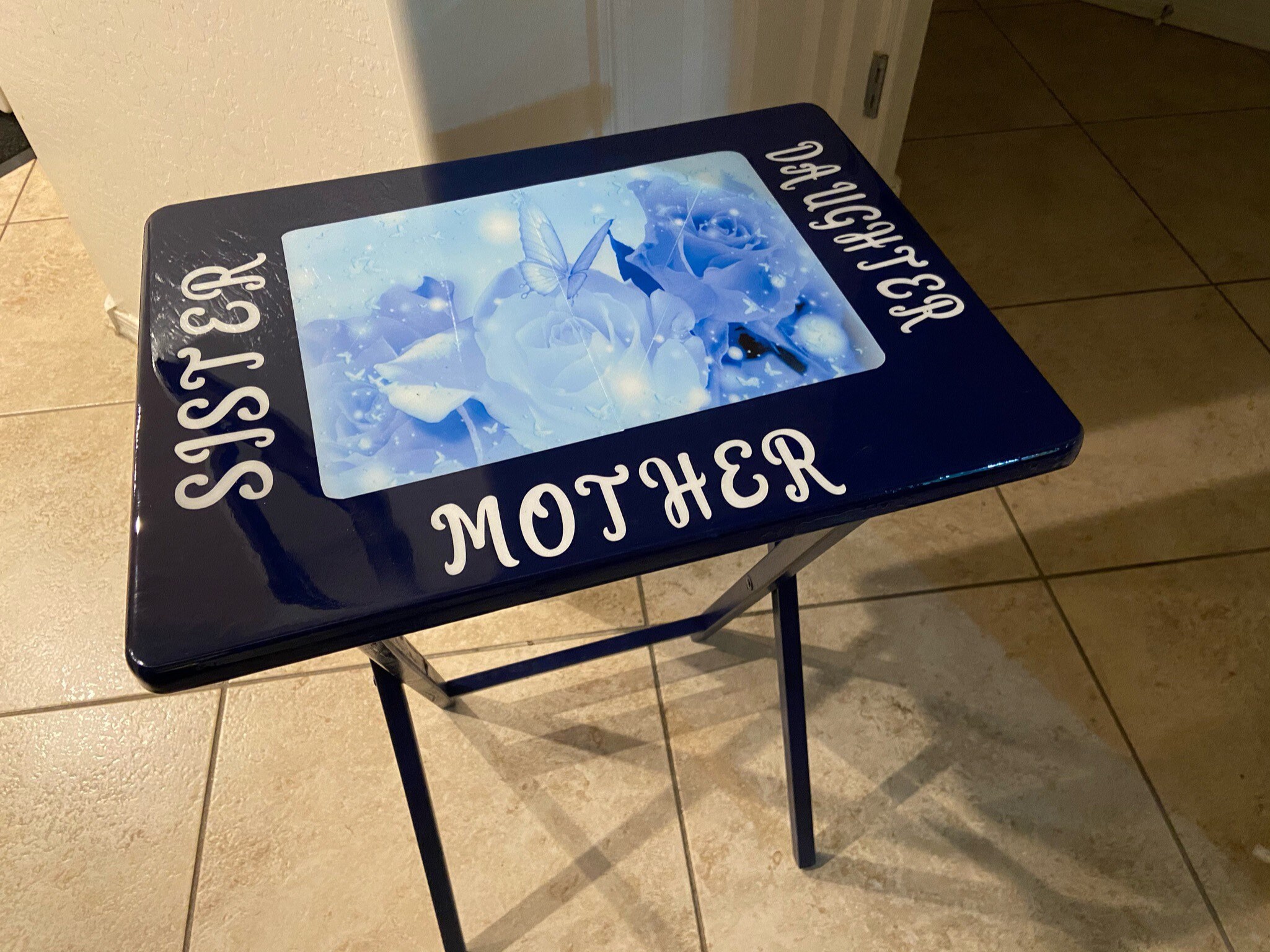 Personalized TV Tray Etsy