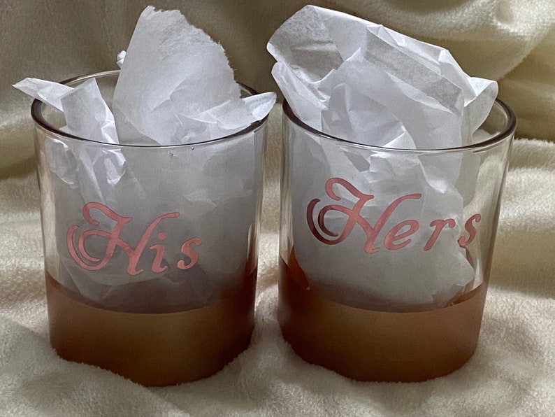 His and Her Bathroom Set 5 Pieces Etsy