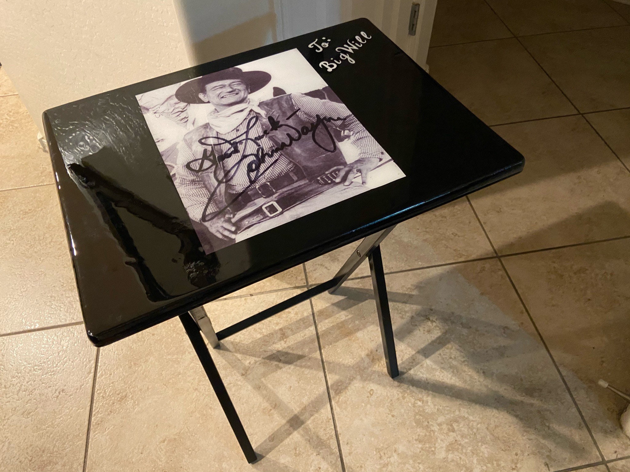 Personalized TV Tray Etsy