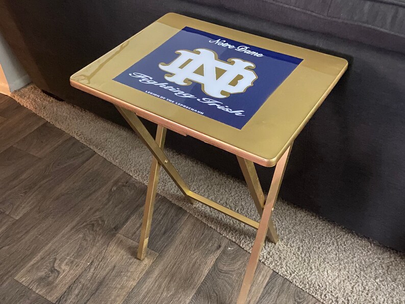 Personalized TV tray Etsy