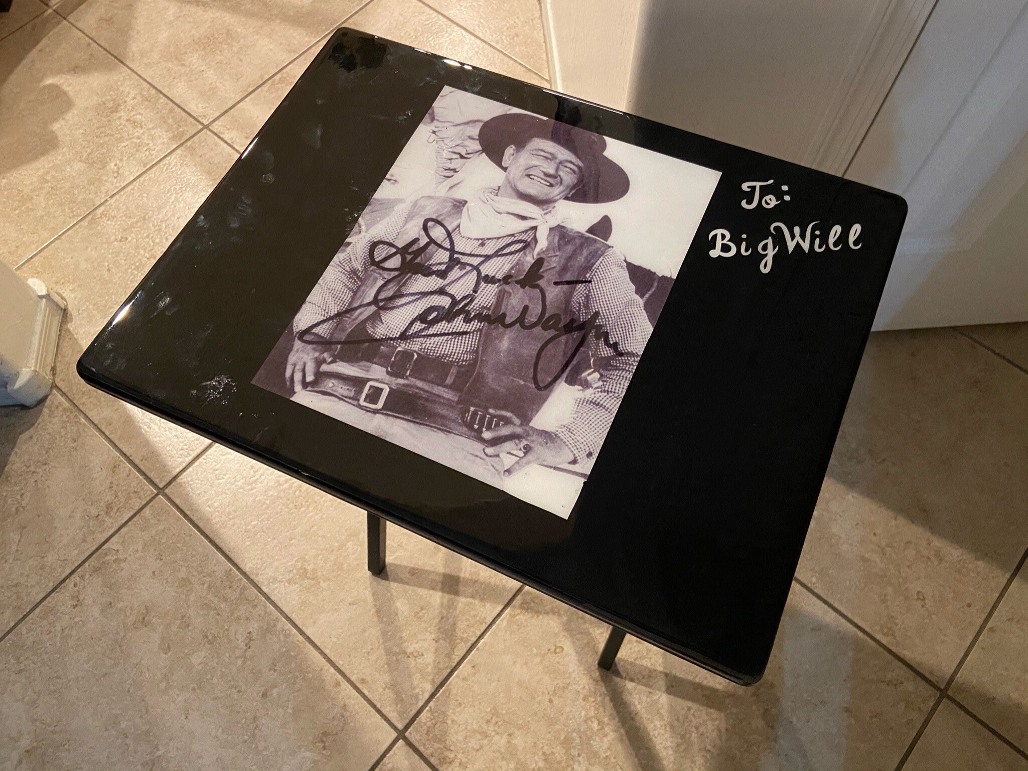 Personalized TV Tray Etsy