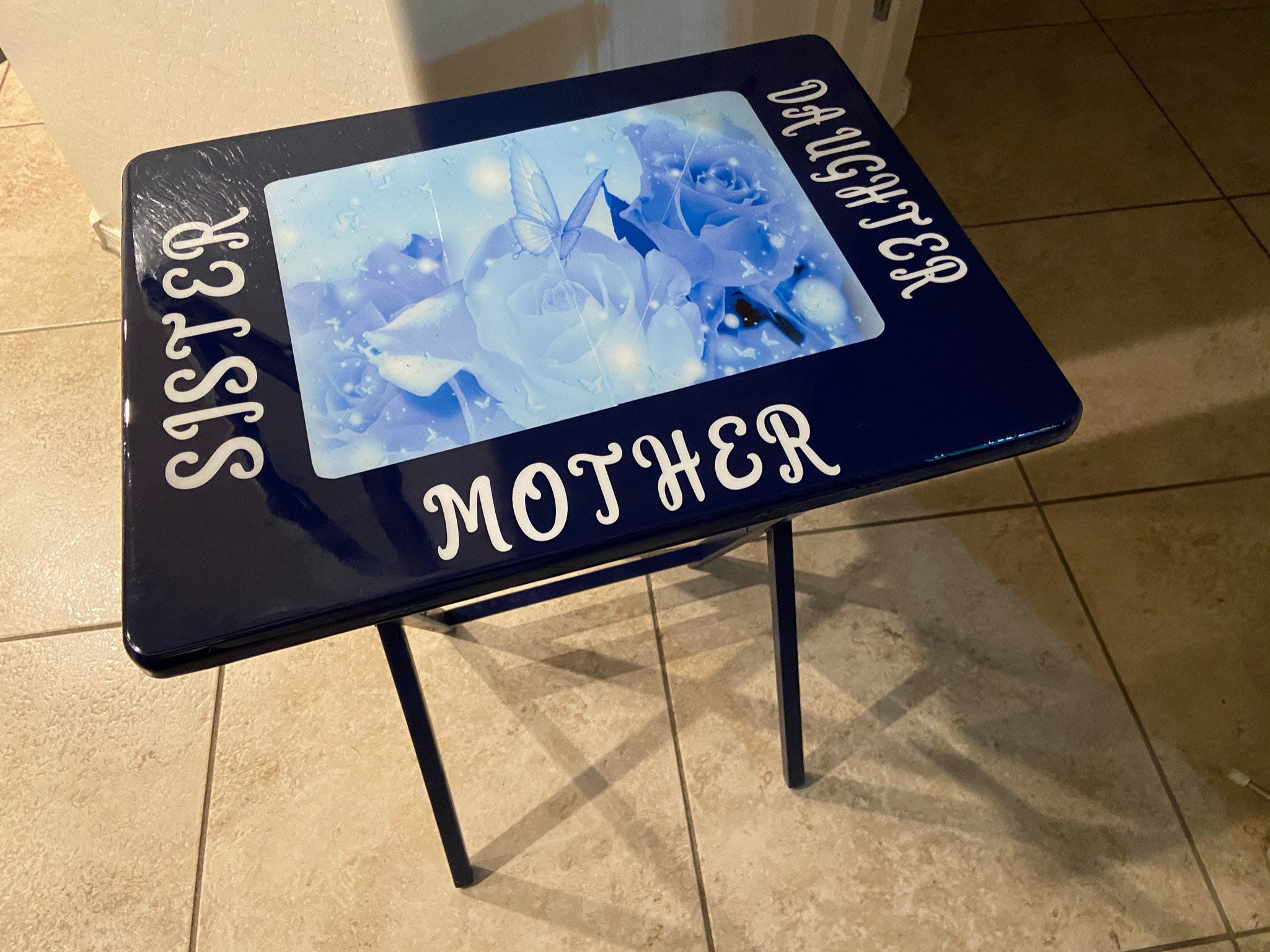 Personalized TV Tray Etsy