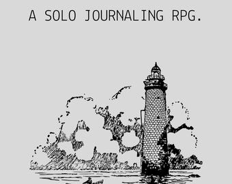 DER LEUCHTTURM WÄCHTER: Ein solo journaling Rpg (digitales Zine)