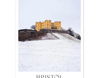 Impresión invernal de Bristol Dower House – Fotografía de arquitectura del Reino Unido