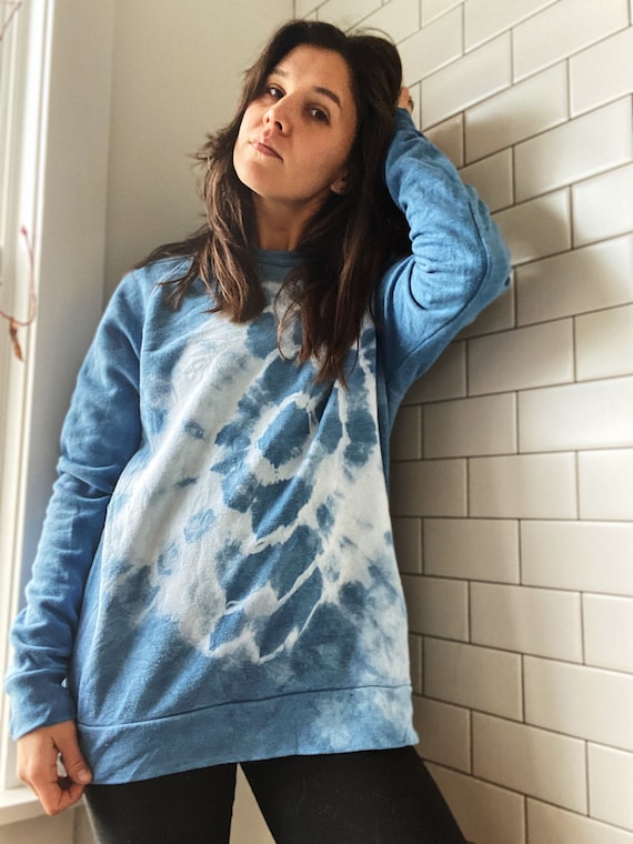 Tie dye online sweater women's