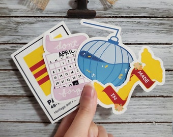 Vietnamese Culture Stickers [+Holo Option]