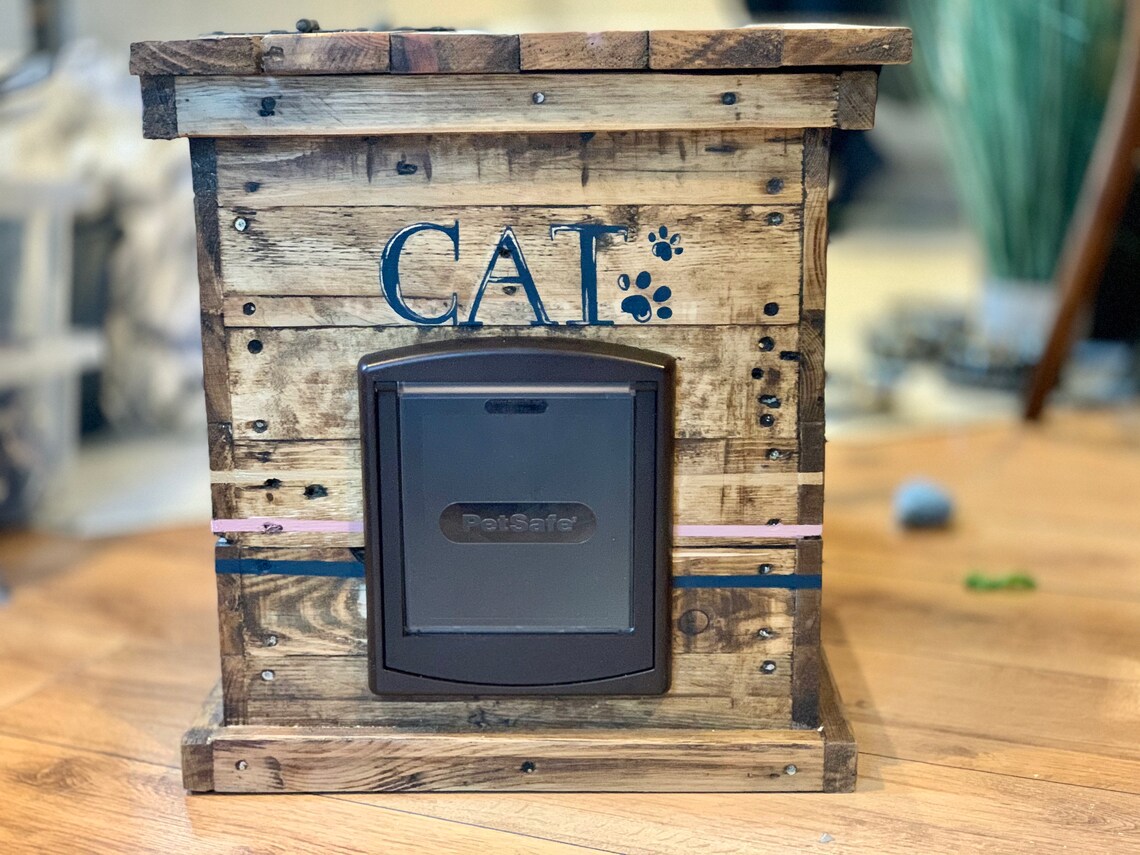MEDIUM Personalised & bespoke Cat litter box cover pet Etsy