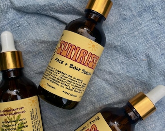 Sunrise/daytime serum/face + body/2 oz