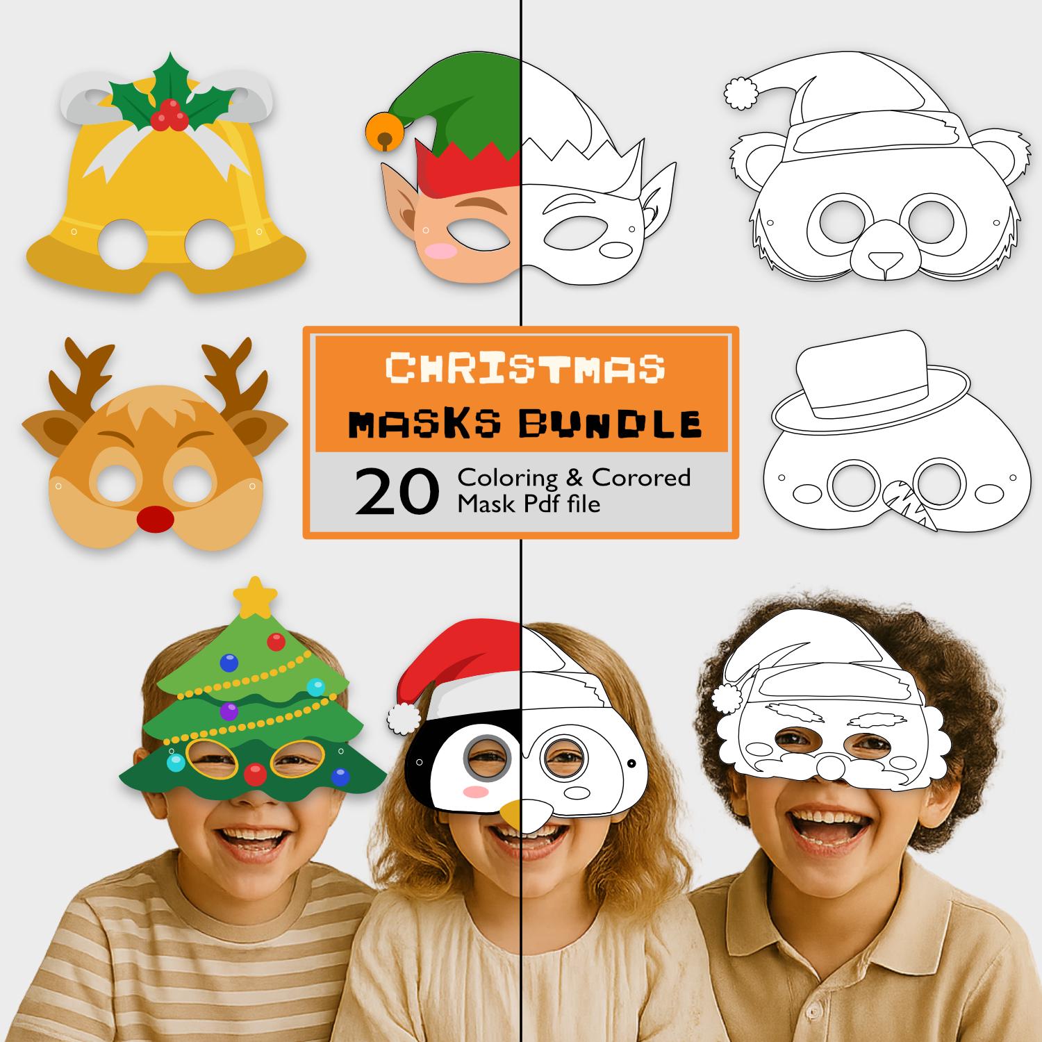 elf printable mask - etsy