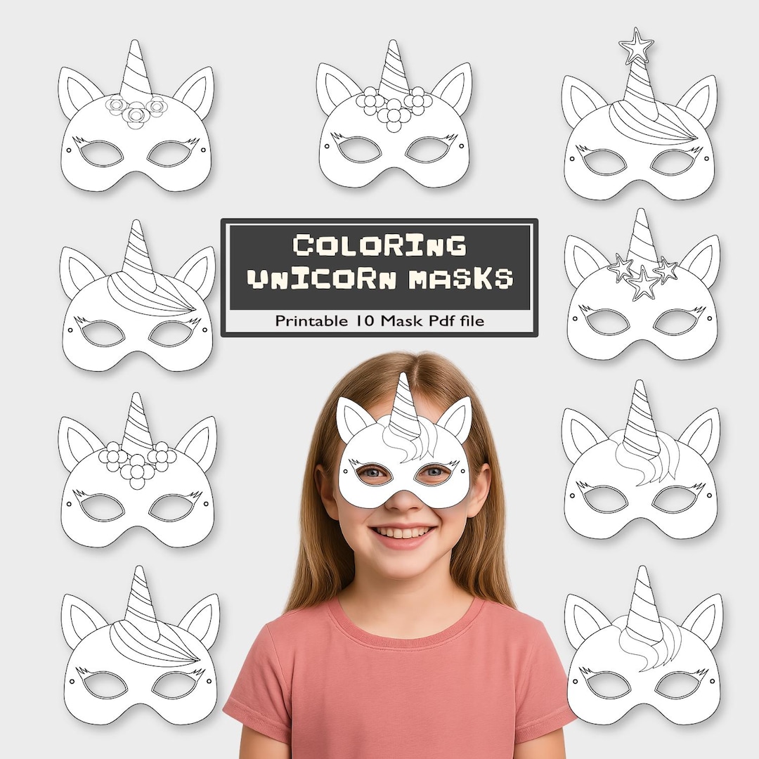 VicBou Kit 12 Masques Licorne à Peindre Pour Enfants – DIY Créatif Anniversaire, Halloween, Noël – Masques Mousse + Accessoires Complets Kit Masque Licorne DIY VicBou Kit 12 Masques Licorne à Peindre Pour Enfants – DIY Créatif Anniversaire, Halloween, Noël – Masques Mousse + Accessoires Complets Kit Masque Licorne DIY