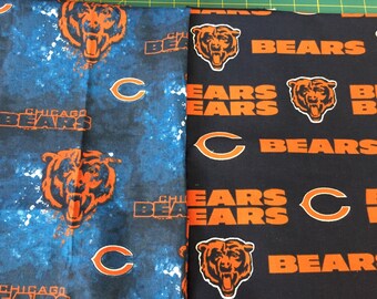 Sold Any Length NFL Chicago Bears Football Team Cotton Fabric - Etsy