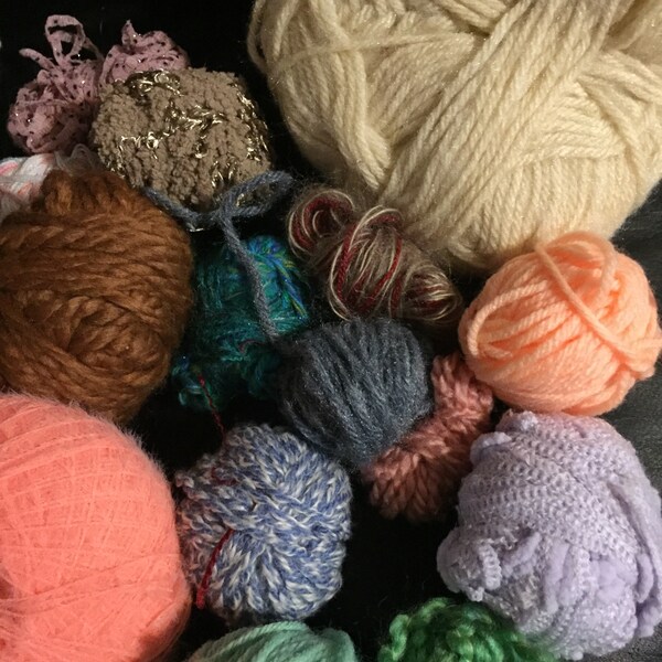 Scrap Yarn Etsy