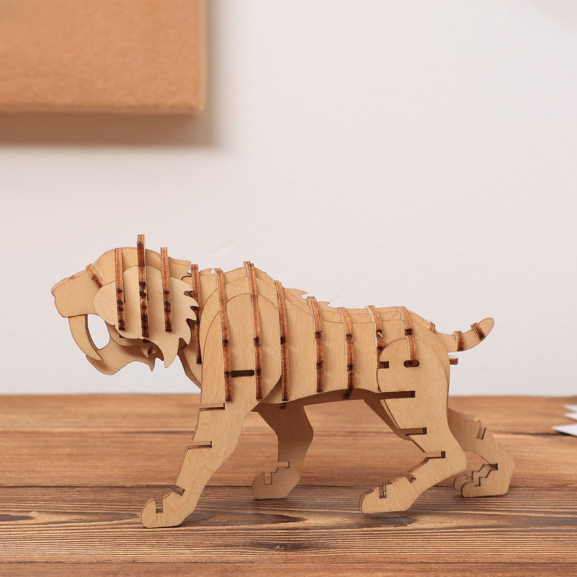 3D Animal Puzzle DIY Laser Cutting Kit for 8Y the Best Gift Etsy