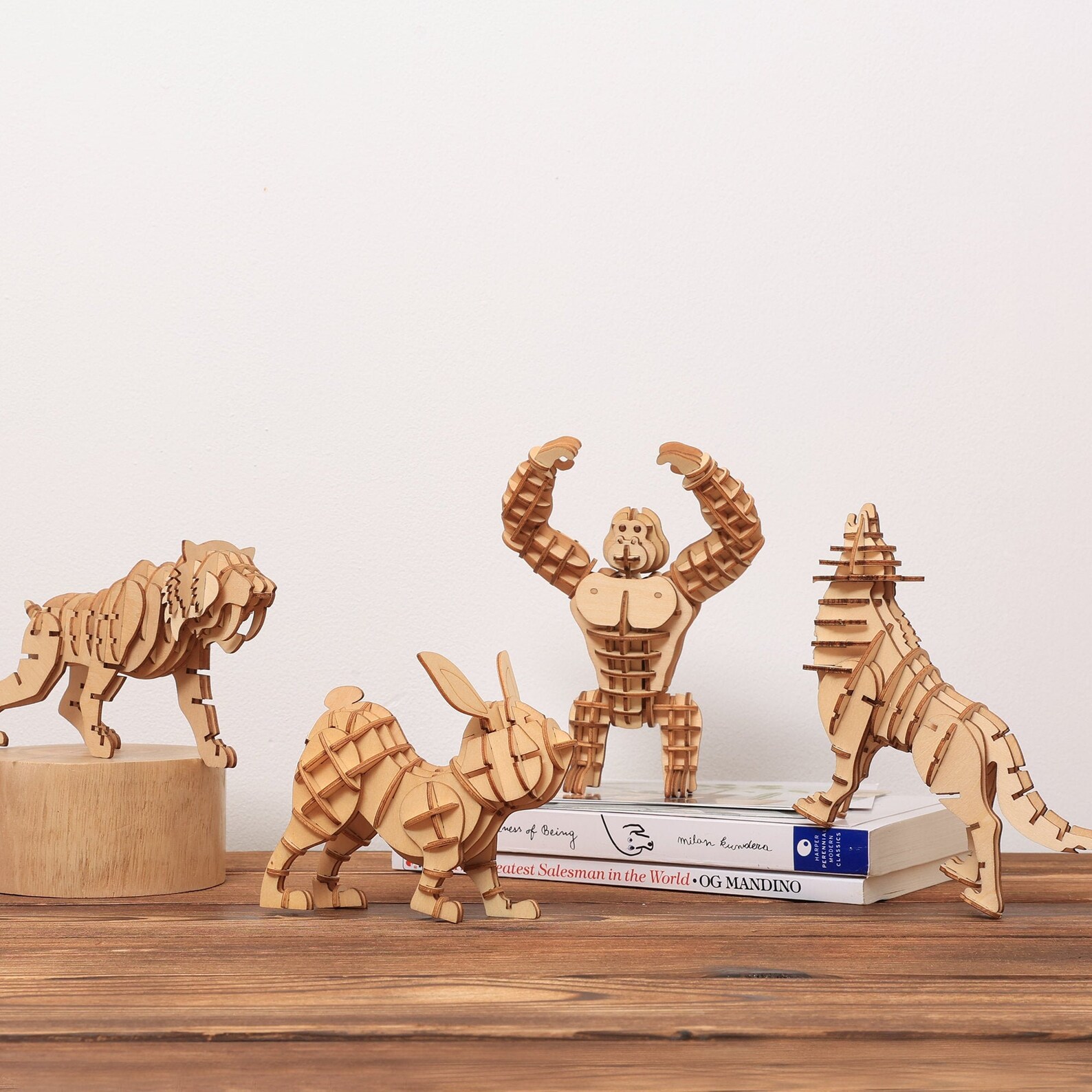 3D Animal Puzzle DIY Laser Cutting Kit for 8Y the Best Gift Etsy UK