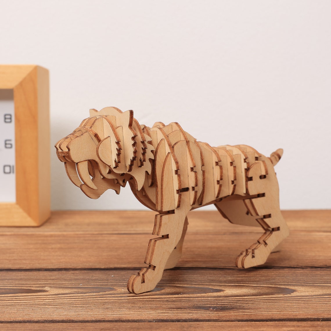 3D Animal Puzzle DIY Laser Cutting Kit for 8Y the Best Gift Etsy