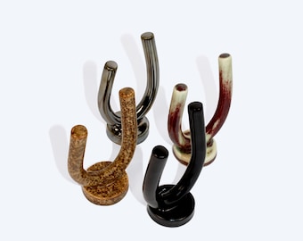Portaanelli in ceramica / Organizzatore di gioielli / Supporto per anelli fatto a mano / Espositore per gioielli moderno / Regalo di lusso