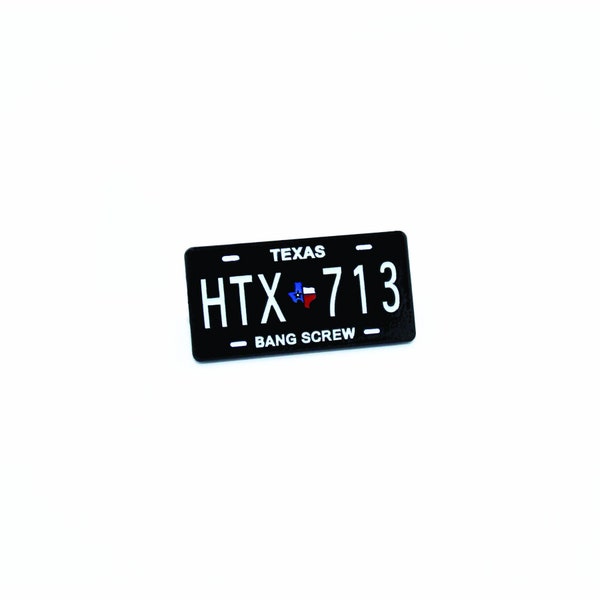 Bang Screw Enamel Pin: Houston Texas Gift