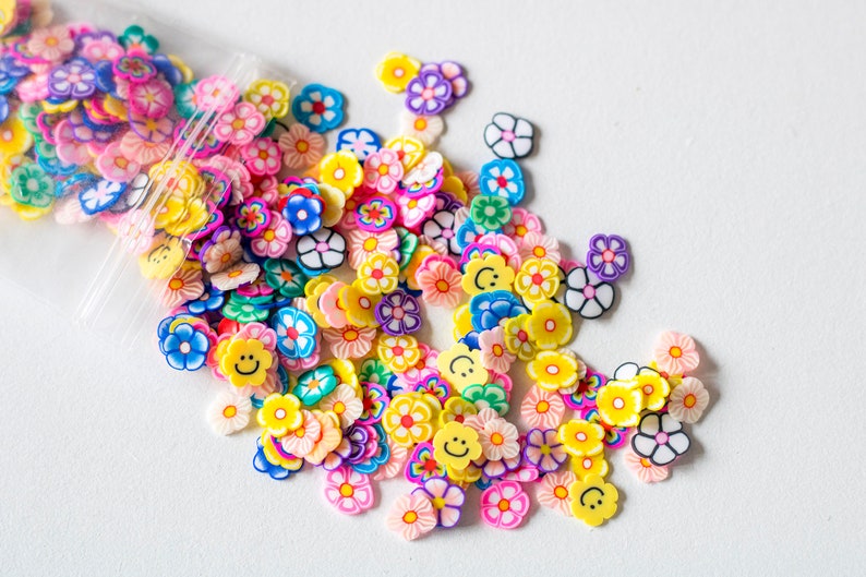Personalised block letter bead resin ballpoint pen Flowers