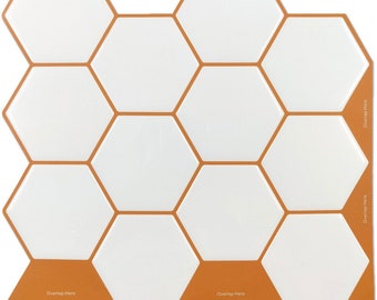 3D PU Peel & Stick Backsplash self Adhesive Wall Tiles for Home Décor | Kitchen and Bathroom- Style 58 by Mosaicowall
