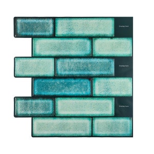 Subway Peel & Stick Backsplash self Adhesive Tiles for Home Décor | Kitchen | Bathroom- Style 41