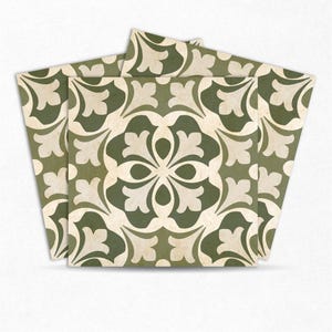 Mosaicowall DIY Peel and Stick Vinyl Floor Tiles Self Adhesive Flooring PVC Waterproof tiles for Kitchen & Living room FST031