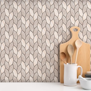 Peel & Stick Backsplash self Adhesive, 3D Wall PU Gel Vinyl Tiles for Home Decor, Kitchen, Bathroom From MOSAICOWALL - Style 23