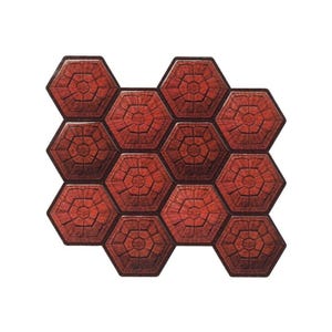Wine Red Peel and Stick Backsplash Tiles: Waterproof DIY Home Decor