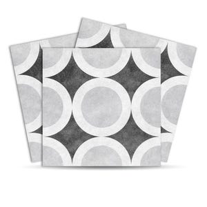 Tile Sticker Kitchen, Self Adhesive Flooring Sticker For Home Decor, Floor, Wall Waterproof & Removable Antiskid Peel and Stick Tiles FST061