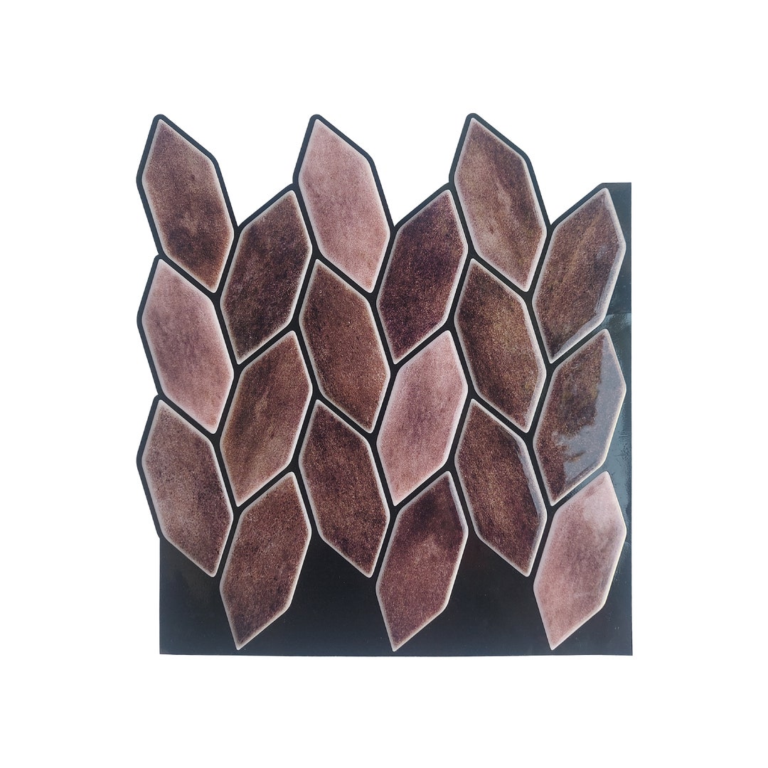 Rose Gold Peel and Stick Wall Tile Kitchen Backsplash Tiles Self ...