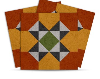 Peel and Stick Vinyl Floor Tiles: Waterproof DIY Flooring for Kitchen & Living Room