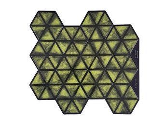 Olive Green peel and Stick Wall Tile | Hexagon  Kitchen Backsplash Tiles | self Adhesive Tiles for Home Décor from Mosaicowall  -  Style 137