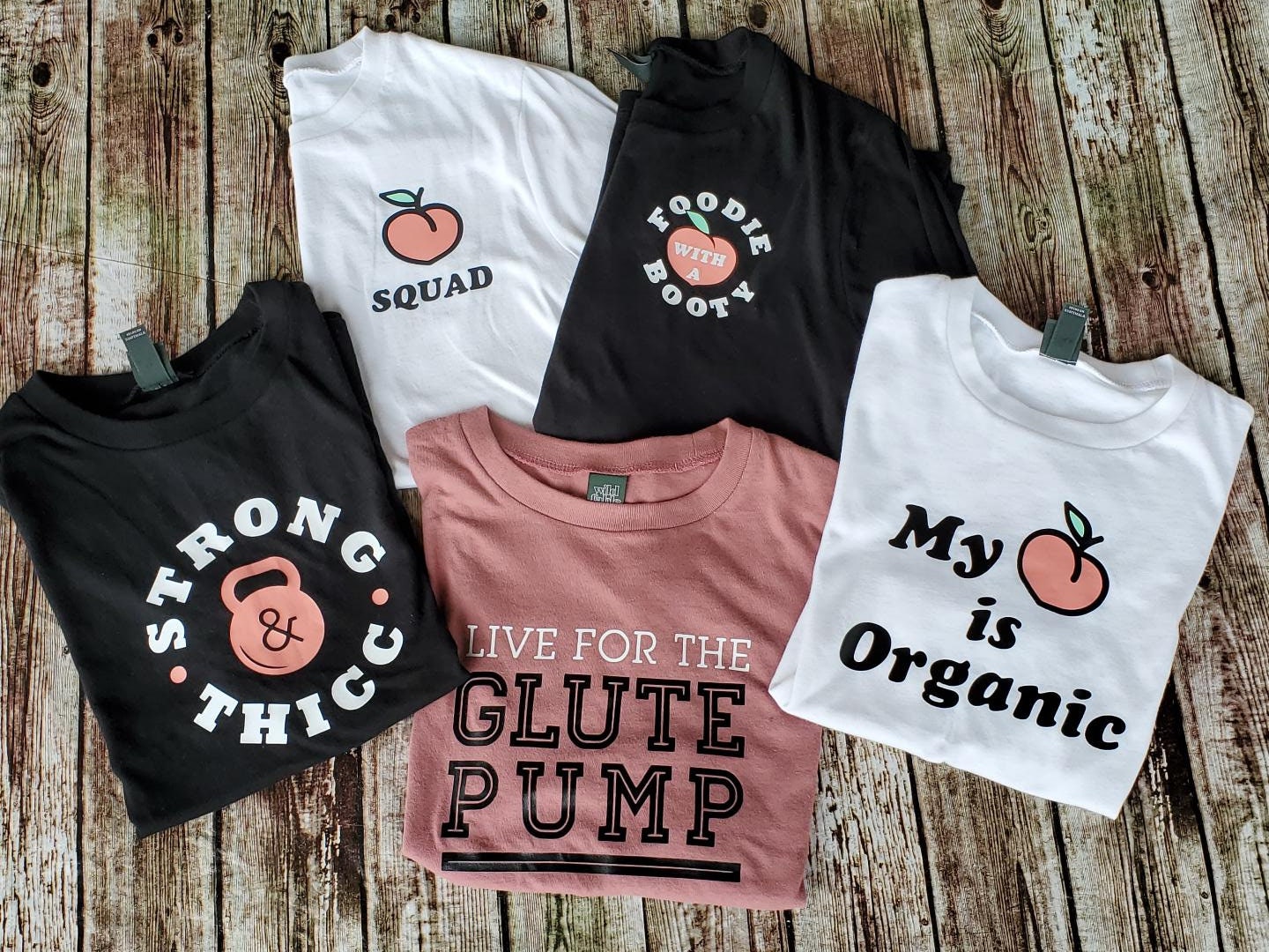 Cute Gym Shirts Etsy Singapore