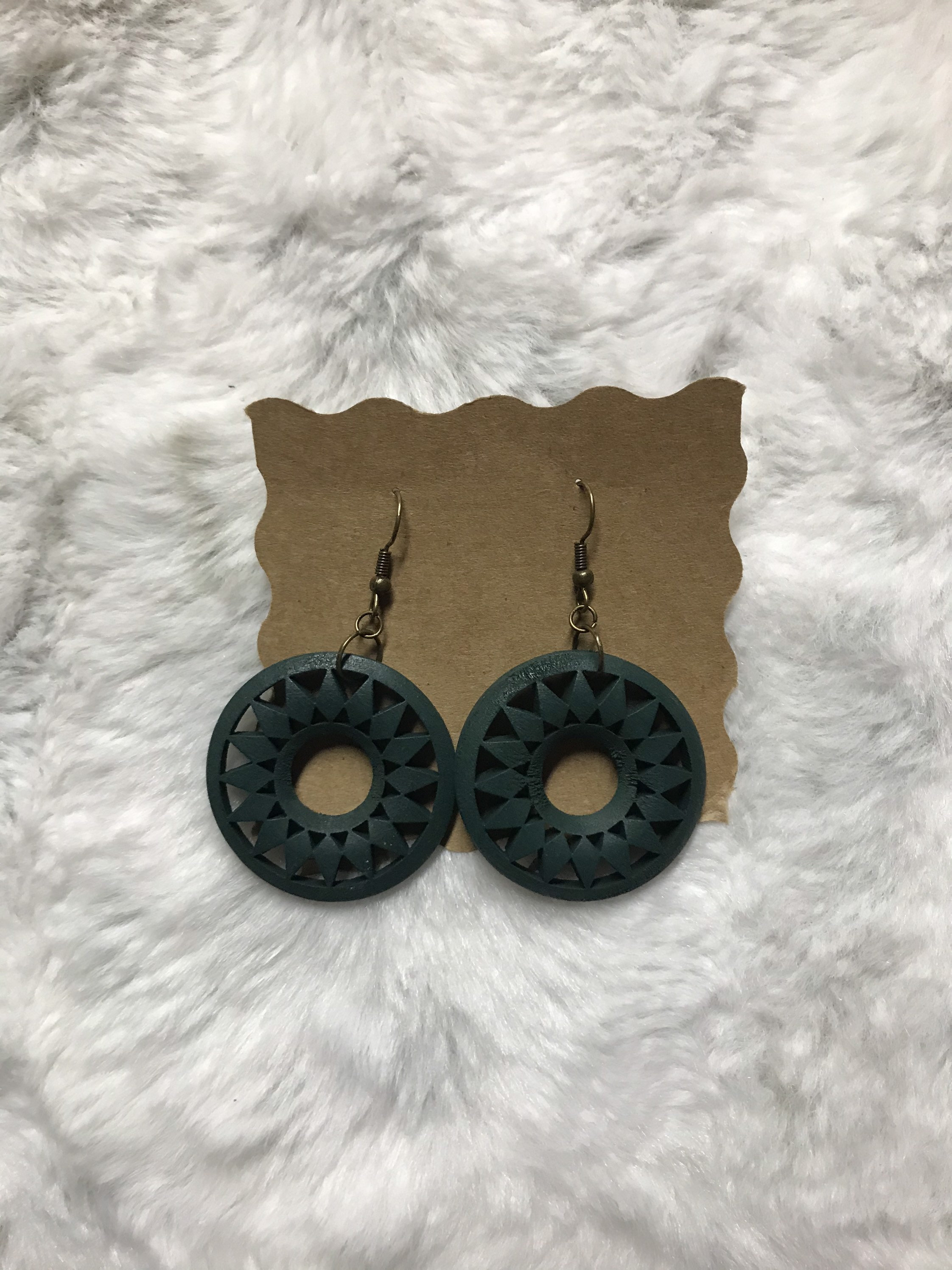 Wooden Earrings Etsy