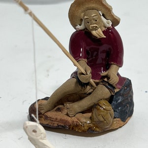bonsai figurine,bonzai figurines,mudman statue,chinese mud man,chinese mud figure,bonsai hut,mudman,mudmen