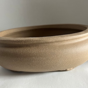 10 bonsai pot,Unglazed Bonsai Pot,bonsai, bonsai planter,unglazed bonsi pot, bonsai pot unglazed, handmade bonsai pot,oval bonsai pot