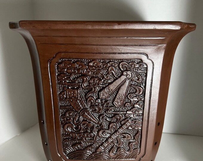 Cascade Bonsai Pot,bonsai Pot Tall,handmade Bonsai Pot,large Bonsai Pot